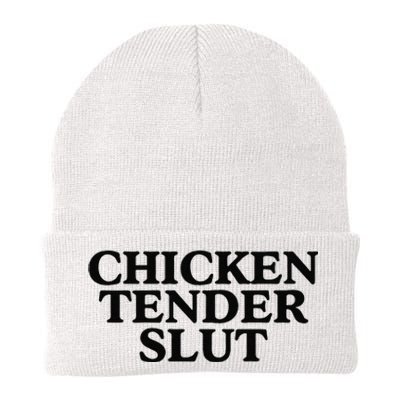 Funny Chicken Tender Slut Trendy Sayings Chicken Nugget Lover Chicken Lover Gi Knit Cap Winter Beanie