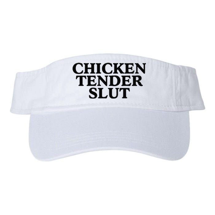 Funny Chicken Tender Slut Trendy Sayings Chicken Nugget Lover Chicken Lover Gi Valucap Bio-Washed Visor