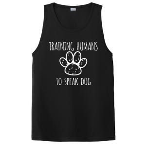 Funny Canine Training Dog Trainer Gift PosiCharge Competitor Tank