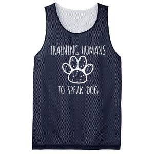 Funny Canine Training Dog Trainer Gift Mesh Reversible Basketball Jersey Tank