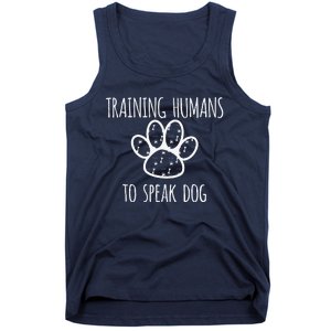 Funny Canine Training Dog Trainer Gift Tank Top