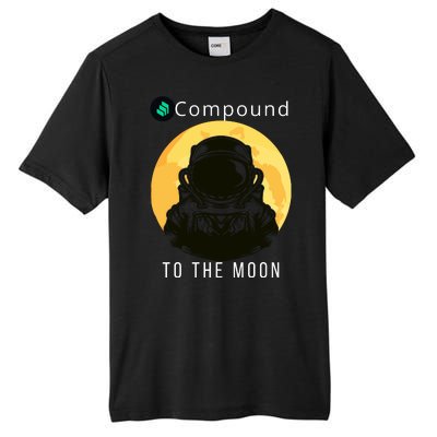 Funny Compound To The Moon Crypto Merch Compound Crypto Is My Retirement Tall Fusion ChromaSoft Performance T-Shirt