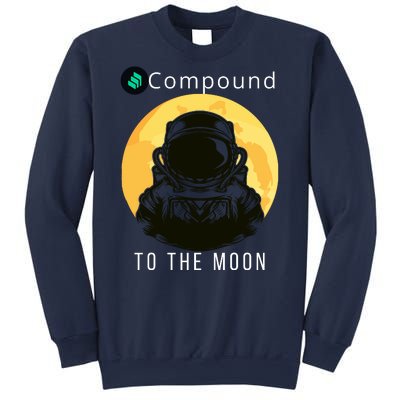 Funny Compound To The Moon Crypto Merch Compound Crypto Is My Retirement Sweatshirt