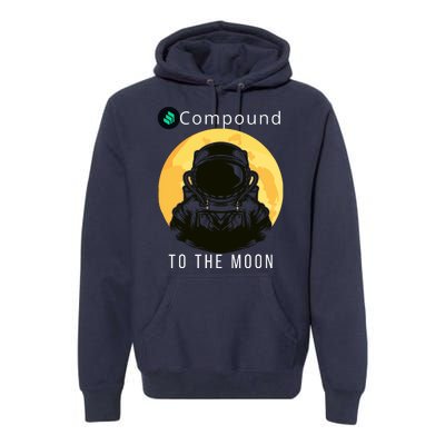 Funny Compound To The Moon Crypto Merch Compound Crypto Is My Retirement Premium Hoodie