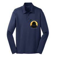 Funny Compound To The Moon Crypto Merch Compound Crypto Is My Retirement Silk Touch Performance Long Sleeve Polo