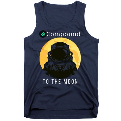 Funny Compound To The Moon Crypto Merch Compound Crypto Is My Retirement Tank Top