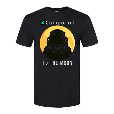 Funny Compound To The Moon Crypto Merch Compound Crypto Is My Retirement Softstyle CVC T-Shirt