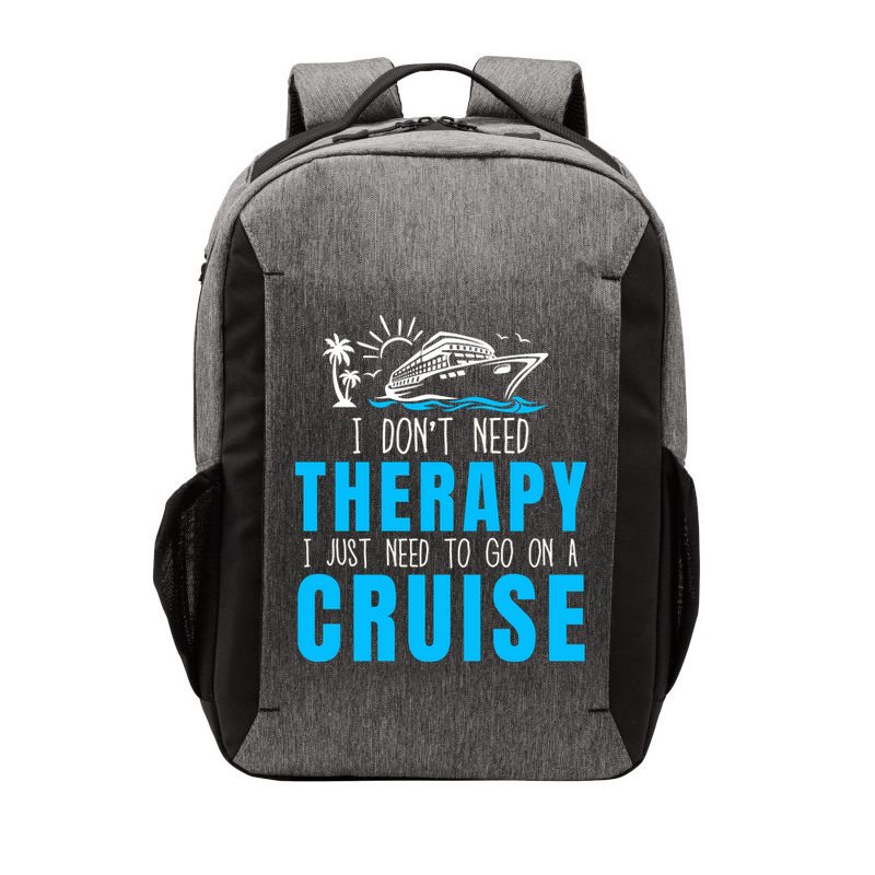 Funny Cruise Therapy Cruise Squad Family Cruise Vacation Cruise Ship Cruising Vector Backpack