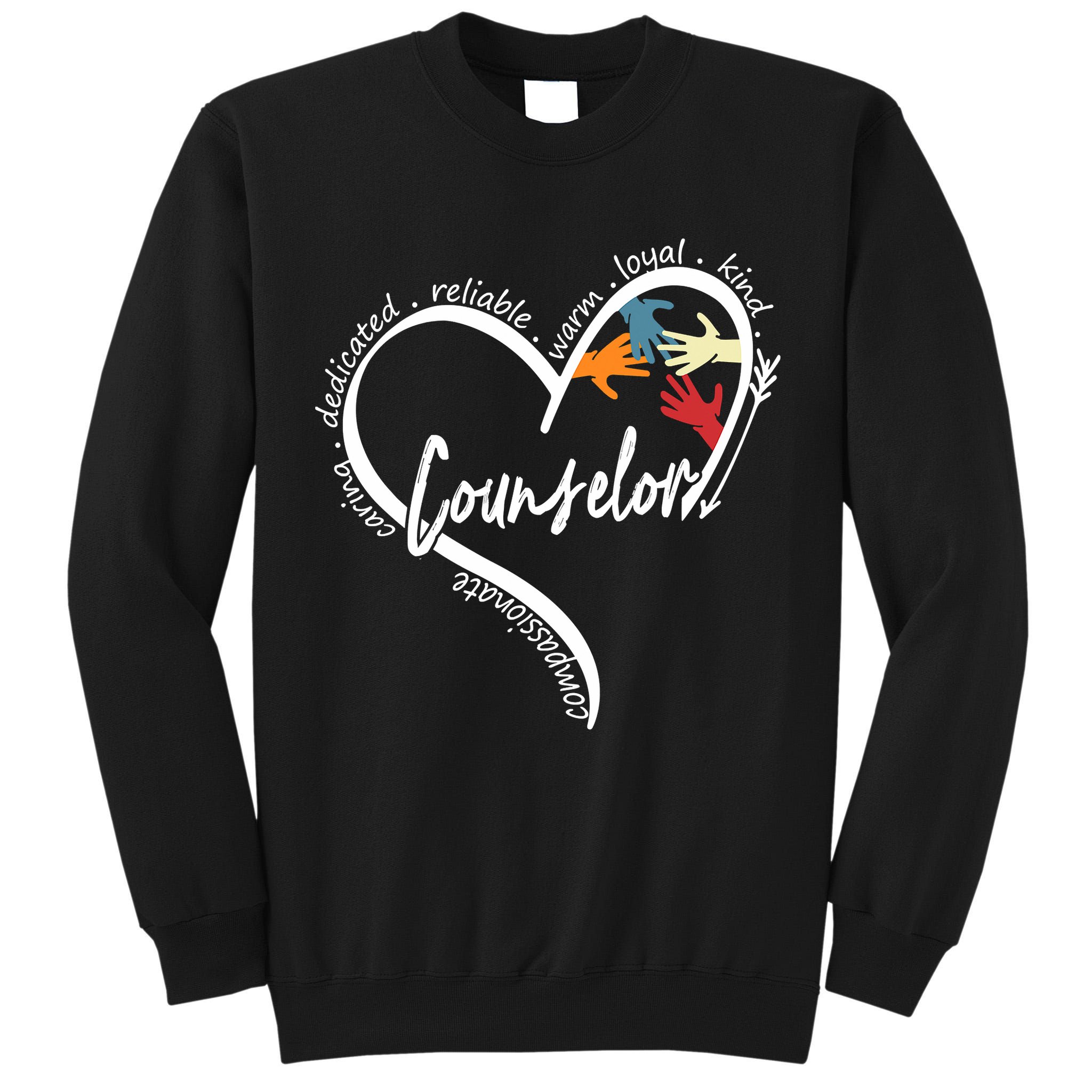 Funny Counselor Tops Back To School Tall Sweatshirt