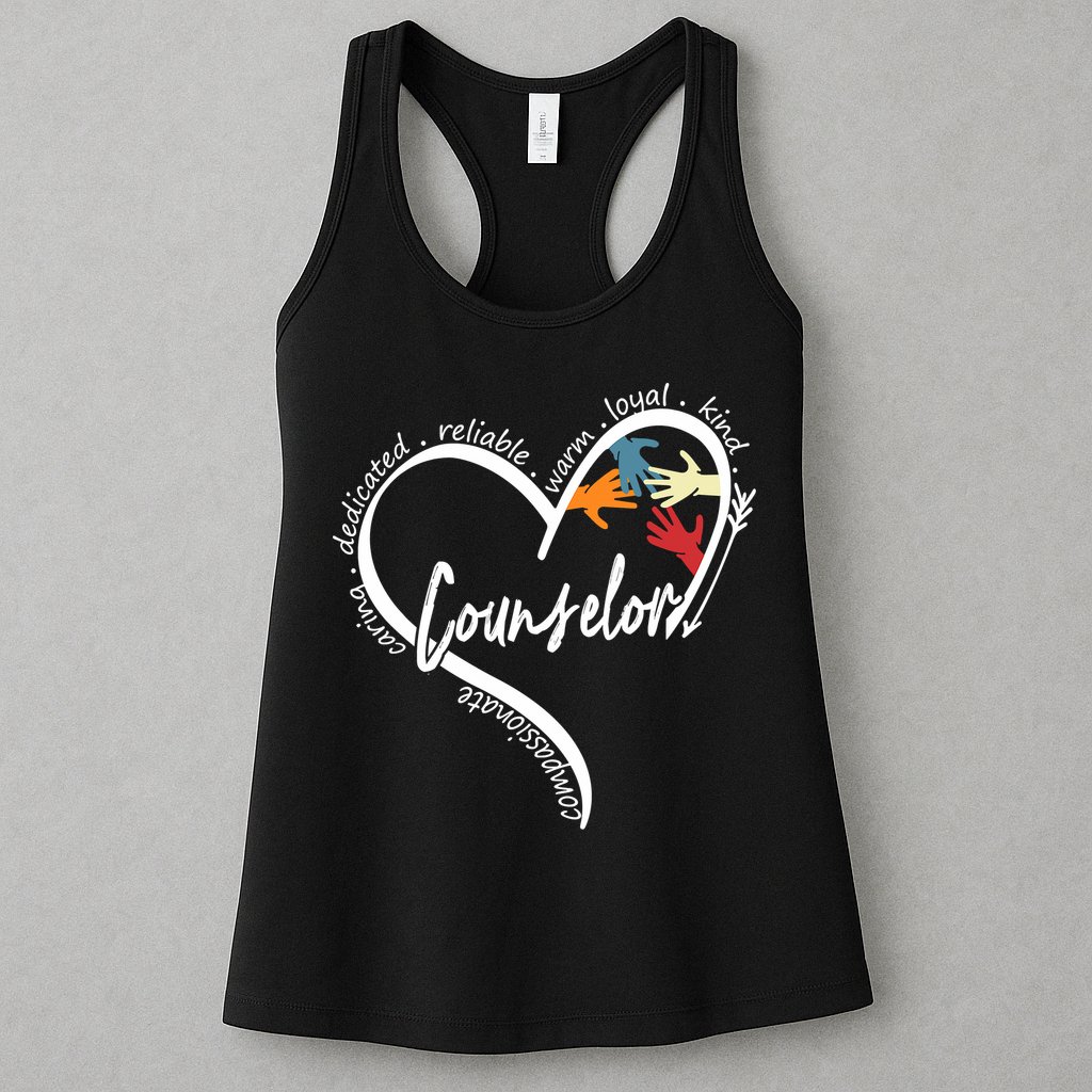 Funny Counselor Tops Back To School Womens Tank Top