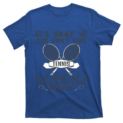 Funny Cute Tennis Tennis Players Sports Humor Gift T-Shirt