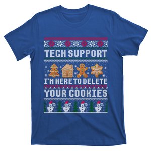 Funny Christmas Tech Supporgreat Gift Computer Programmer Xmas Gift T-Shirt