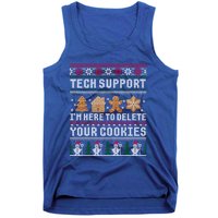 Funny Christmas Tech Supporgreat Gift Computer Programmer Xmas Gift Tank Top