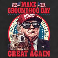 Funny Cool Trump Groundhog Make Groundhog Day Great Again 11oz C Handle Ceramic Mug
