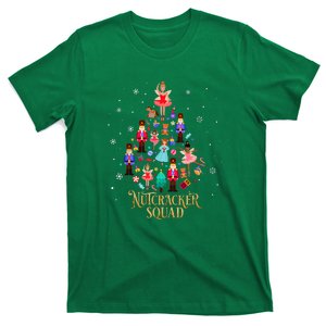 Funny Christmas Tree Nutcracker Squad Ballet Dance Gift T-Shirt