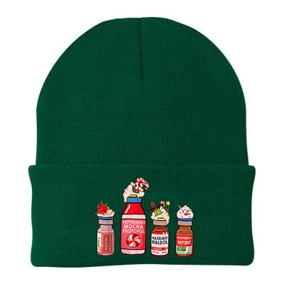 Funny Christmas Tee Crna Pacu ER ED ICU Cricital Care Nurse Knit Cap Winter Beanie