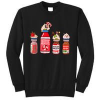 Funny Christmas Tee Crna Pacu ER ED ICU Cricital Care Nurse Tall Sweatshirt