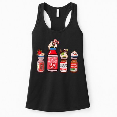 Funny Christmas Tee Crna Pacu ER ED ICU Cricital Care Nurse Womens Tank Top