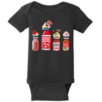 Funny Christmas Tee Crna Pacu ER ED ICU Cricital Care Nurse Baby Bodysuit