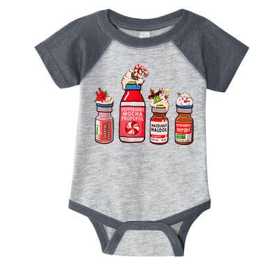 Funny Christmas Tee Crna Pacu ER ED ICU Cricital Care Nurse Infant Baby Jersey Bodysuit