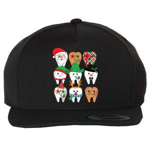 Funny Christmas Th Dental Hygiene Dental Squad Meaningful Gift Wool Snapback Cap