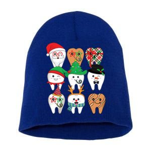 Funny Christmas Th Dental Hygiene Dental Squad Meaningful Gift Short Acrylic Beanie