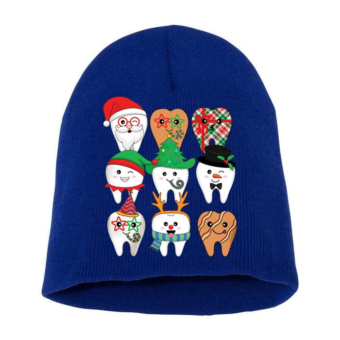 Funny Christmas Th Dental Hygiene Dental Squad Meaningful Gift Short Acrylic Beanie