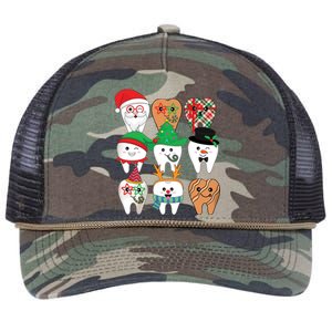 Funny Christmas Th Dental Hygiene Dental Squad Meaningful Gift Retro Rope Trucker Hat Cap