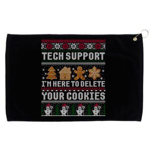 Funny Christmas Tech Supporgift Computer Programmer Gift Cool Gift Grommeted Golf Towel