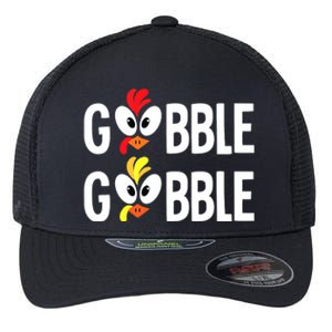 Funny Cute Thanksgiving Turkey Day S Fall Thanksgiving Flexfit Unipanel Trucker Cap