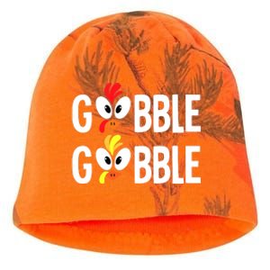 Funny Cute Thanksgiving Turkey Day S Fall Thanksgiving Kati - Camo Knit Beanie