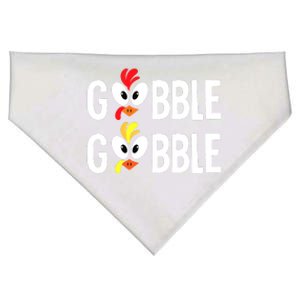 Funny Cute Thanksgiving Turkey Day S Fall Thanksgiving USA-Made Doggie Bandana