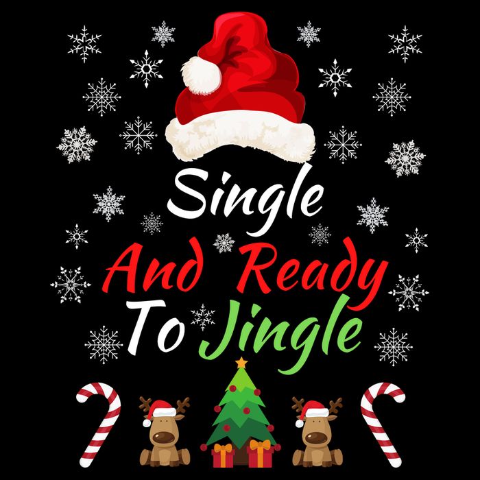 Funny Christmas Tree Single Ready To Jingle Christmas Jingle Xmas Holiday Gift 16 in Basic Backpack