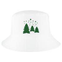 Festive Christmas Trees Pattern Cool Comfort Performance Bucket Hat