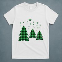 Festive Christmas Trees Pattern T-Shirt