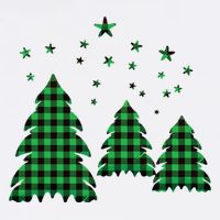 Festive Christmas Trees Pattern T-Shirt