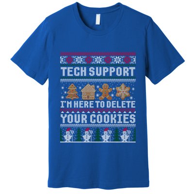 Funny Christmas Tech Supporgift Computer Programmer Gift Cool Gift Premium T-Shirt