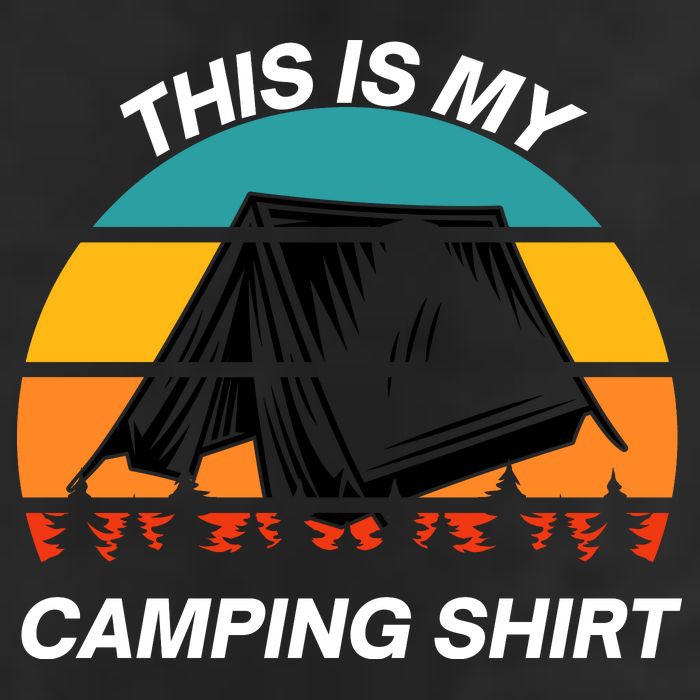 Funny Camping, This Is My Camping, Social Distancing, Hiking, Nature, Hike 7 Panel Mesh Trucker Snapback Hat