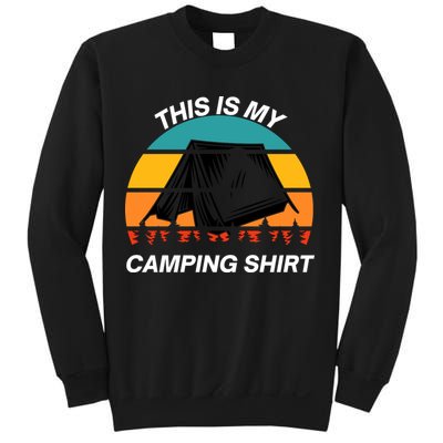 Funny Camping, This Is My Camping, Social Distancing, Hiking, Nature, Hike Sweatshirt