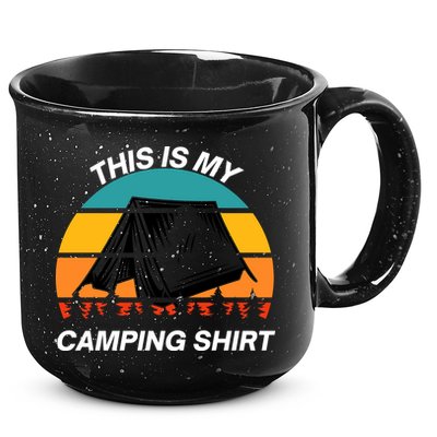 Funny Camping, This Is My Camping, Social Distancing, Hiking, Nature, Hike 15oz Campfire Ceramic Mug
