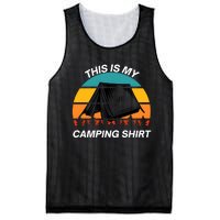 Funny Camping, This Is My Camping, Social Distancing, Hiking, Nature, Hike Mesh Reversible Basketball Jersey Tank