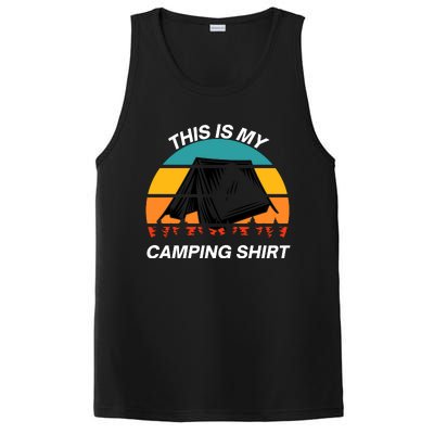 Funny Camping, This Is My Camping, Social Distancing, Hiking, Nature, Hike PosiCharge Competitor Tank