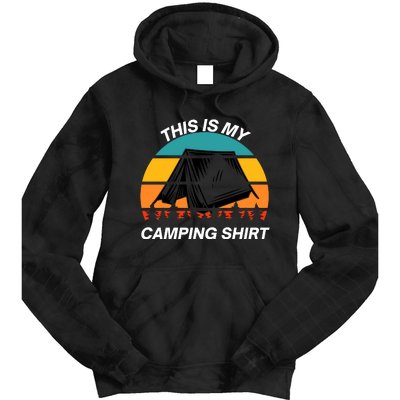 Funny Camping, This Is My Camping, Social Distancing, Hiking, Nature, Hike Tie Dye Hoodie