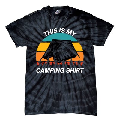 Funny Camping, This Is My Camping, Social Distancing, Hiking, Nature, Hike Tie-Dye T-Shirt