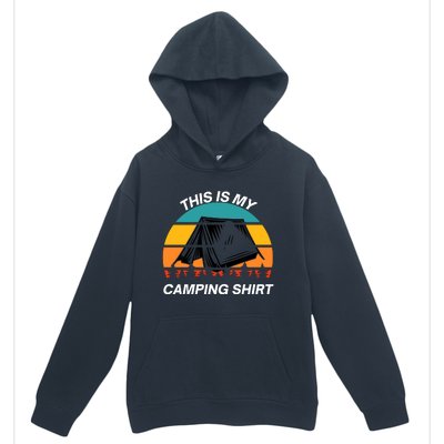 Funny Camping, This Is My Camping, Social Distancing, Hiking, Nature, Hike Urban Pullover Hoodie