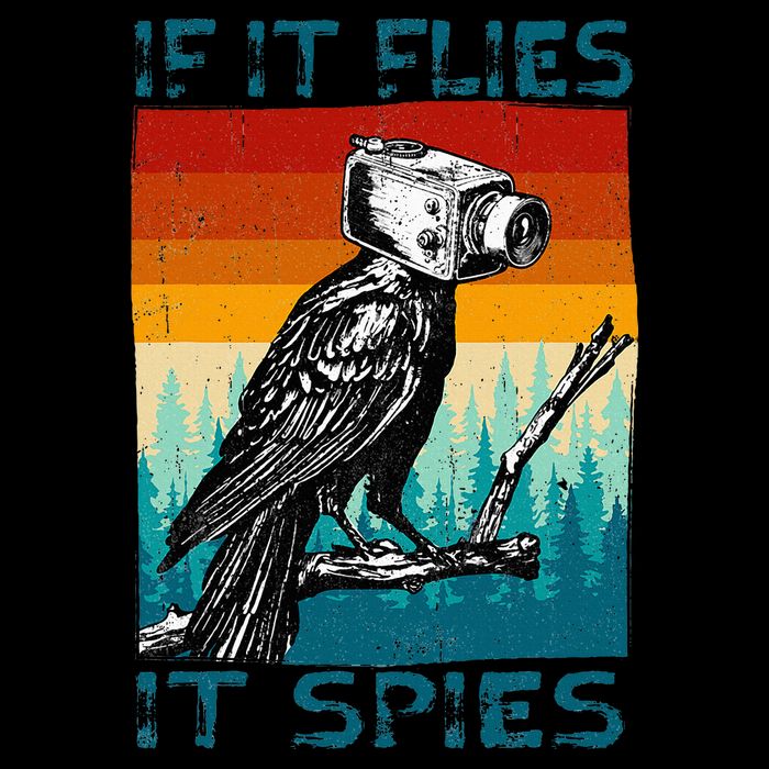 Funny Conspiracy Theory If It Flies It S.P.I.E.S Pigeon Bird 16oz Travel Tumbler