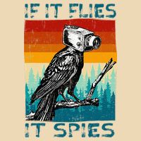 Funny Conspiracy Theory If It Flies It S.P.I.E.S Pigeon Bird Bag