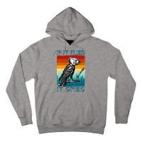 Funny Conspiracy Theory If It Flies It S.P.I.E.S Pigeon Bird Tall Hoodie