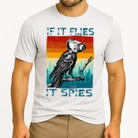 Funny Conspiracy Theory If It Flies It S.P.I.E.S Pigeon Bird Performance Shirt