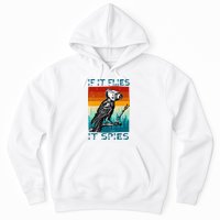 Funny Conspiracy Theory If It Flies It S.P.I.E.S Pigeon Bird Hoodie